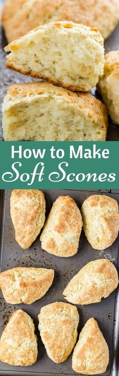 how to make soft scones in the oven