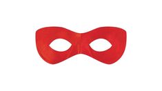 Conceal your identity and show some true spirit with a Red Domino Mask! This red eye mask is made of stiff fabric and covers only the eyes. The black elastic band stretches for a comfortable fit. Wear it for an easy superhero costume or for a unique way to show some love for your team or school. Red Domino Mask product details: 7 1/2in wide x 3in tall. Polysatin. Attached elastic. One size fits most teens and adults. CAUTION: Use with proper adult supervision. Do not use when unobscured vision is needed. WARNING: Not suitable for children under 3 years. Long cord strangulation hazard. Use with adult supervision. | Domino Red Mask | Party City Easy Superhero Costumes, Domino Mask, Stiff Fabric, Band Stretches, Superhero Costume, Red Mask, Red Eye, Costume Mask, Mask Party