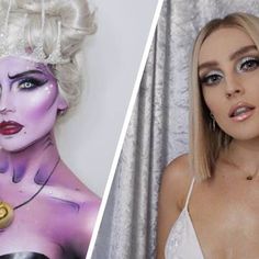 Ursula Halloween, Spider Eyes, Easy Halloween Makeup Ideas, Zombie Bride, Halloween Makeup Scary