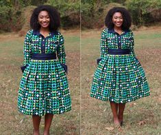 -Made with 100% African print cotton -Unlined -Hidden side pockets -Faux front patch pockets -Goldtone buttons -Back zip closure -Measurements in inches  Size 6: Bust 36.5, waist 31, length 42  Size 8: Bust 38, waist 32, length 42  Size 10: Bust 39, waist 33, length 42.5  Size 12: Bust 41, waist 34.5, length 43  Size 14: Bust 42.5, waist 36.5, length 43  Size 16: Bust 44, waist 38.5, length 43 -ALL CLOTHING WILL HAVE A SERIAL NUMBERED, ANTI-WARDROBING TAG ATTACHED. YOU CAN TRY ON THE CLOTHES WIT Latest African Fashion Dresses Ghana, Ankara Shirt Dress, African Shirt Dress, Chitenge Outfits, Vintage Plaid Dress, Dress For Church, Dress For Office, Ankara Shirt, Ankara Outfits