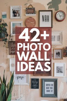 Photo Wall Layouts That Make Decorating Simple Walls With Picture Frames, Modern Picture Collage Wall, Canvas Photos On Wall, Mix And Match Gallery Wall, How To Make A Photo Wall, Creative Gallery Wall Ideas, 4x6 Photo Display Wall, How To Arrange Pictures On Wall, Mixtiles Layout Ideas