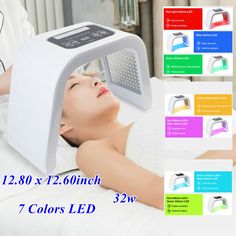 7Color PDT LED Light Facial Skin Rejuvenation Photon Therapy Lamp Beauty Machine 7 Color Led Photon Light Photodynamic Pdt Mask Facial Skin Rejuvenation Machine  Note: When using this device, you must always wear the protective glasses that come with the product to protect your eyes from light exposure. Description: This Is a Machine Which Adopted Led Light Skin Rejuvenation Principle to Solve Skin Problem. but What Is Exactly the Principle? It Is the Strong Intense Pulsed Light That Works with Led Light Therapy Skin, Led Light Facial, Light Therapy Skin, Business Equipment, Facial Therapy, Led Facial, Led Face Mask, Therapy Lamp, Led Therapy