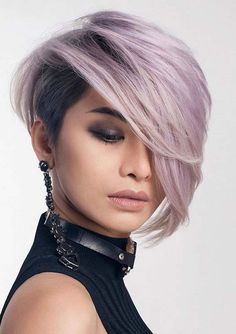 Modern Long Pixie Bob Haircuts for Women to Show Off in 2020 Bob Lung, Asymmetrical Haircut, Asymmetrical Hairstyles, Chin Length, Cool Short Hairstyles, Short Straight Hair