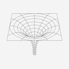 a drawing of a large object that is in the shape of a square with lines on it