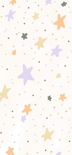 an abstract background with stars and dots in pastel colors