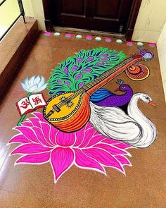 Artistic Rangoli, Rangoli Simple