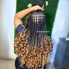 50+ Fabulous Hairstyles for Black Women Over 40 Years of Age! - Coils and Glory Curl Braids, Box Braids Hairstyles For Black Women, Cute Box Braids Hairstyles, Pelo Afro, Protective Hairstyles Braids