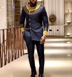 African Prom Suit, Suit Prom, Mens Fashion Wear