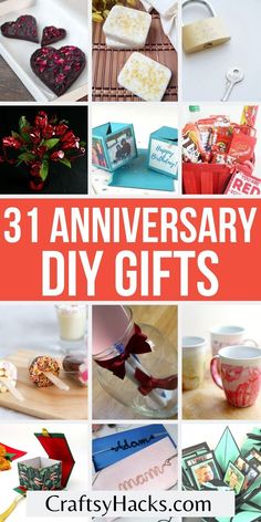 31 anniversary diy gifts that are easy to make and great for any special occasion