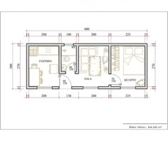 the floor plan for an apartment with three beds and two bathrooms, including one bedroom