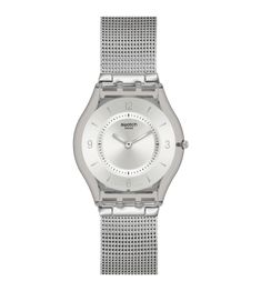 Buy METAL KNIT AGAIN at Swatch AM. Swatch Watch, Mesh Bracelet, Classic Metal, Stainless Steel Mesh, Skagen, Luxury Watches For Men, Women Wrist Watch, Swiss Watches, Cool Watches