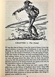 an old book with a drawing of a man holding a baseball bat in it's hand