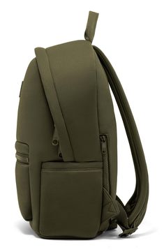 Space for every necessities and a handy luggage sleeve make this durable neoprene backpack perfect for the commute, heading to the gym or running to the airport. Style Name:Dagne Dover Medium Dakota Neoprene Backpack. Style Number: 5875857. Sporty Backpack With Zipper Closure, Sporty Green Backpack With Zipper Closure, Modern Nylon Sports Backpack, Sporty Nylon Backpack With Zipper Closure, Casual Waterproof Backpack For Commuting, Sporty Backpack With Functional Pockets For Commuting, Sporty Outdoor Backpack With Zipper Closure, Waterproof Sporty Backpack For Commuting, Modern Sports Backpack