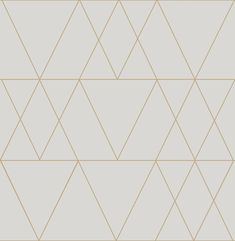 an abstract geometric design with gold lines and triangles on a gray background, in the style of art deco