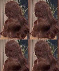 Popular Hair 2023, Chocolate Pink Hair, Redish Brownish Hair, Spring Brown Hair Color, Brick Red Hair, Hair Color For Long Hair, Color For Long Hair, Maple Brown Hair, Brown Ginger Hair