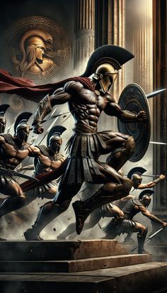 Revel in the beauty of Spartan artistry. Our gallery is a testament to the grandeur of ancient Sparta. Spartan Warrior Tattoo, Warrior Sculpture, 300 Spartans, Spartan Women, Greece Mythology