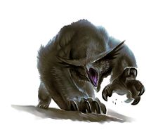 Owlbear - Pathfinder PFRPG DND D&D 3.5 5th ed d20 fantasy Jungle Monster, Realistic Monster, Dnd Pets, Dnd Enemies, Mythical Creature Design, Zeus God, Creature 3d