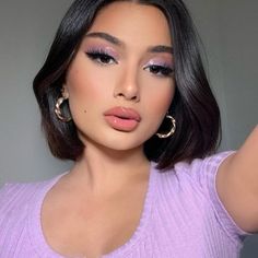 Makeup Tip, Birthday Makeup, Purple Makeup, Grunge Hair, Gorgeous Makeup, Glam Makeup