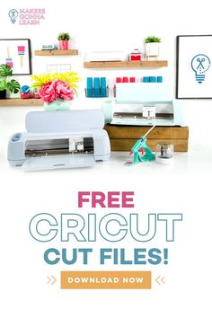 an advertisement for the cricut cut files