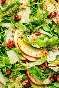 Fennel And Apple Salad, Shallot Vinaigrette, Arugula Salad Recipes, Italian Sausage Soup, Paleo Salads, Pear Salad, Light Salad, Gimme Some Oven, Lunch Bowl