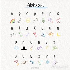 the alphabet is made up of letters and numbers