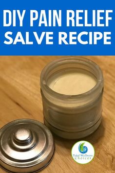 Pain Relief Essential Oils, Pain Relief Salve, Homemade Salve, Pain Relief Cream, Nerve Pain Relief, Natural Sleep Remedies, Knee Pain Relief, Diy Recipe