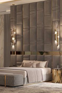 luxury master bedroom Beautiful Bed Designs, Luxury Bedroom Interior, Bed Design Modern