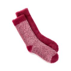 Keep your feet cute and comfy in this 2-Pack of No Boundaries Women's Cozy Socks! Featuring adorable and trendy designs, these socks add just the right amount of fun to your everyday loungewear looks. Crafted in a lightweight, soft fabric to help stay warm from day to night. Check out our entire collection of No Boundaries Cozy Socks for women today! Only at Walmart. Size: 4-10.  Color: Pink.  Gender: female.  Age Group: adult. Comfy Snug Pink Socks, Snug Super Soft Pink Socks, Super Soft Pink Socks, Comfy Warm Pink Socks, Super Soft Comfortable Pink Socks, Trendy Soft Socks For Stocking Stuffers, Comfy Pink Socks For Stocking Stuffers, Comfortable Super Soft Pink Socks, Pink Comfortable Socks For Gift