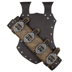 PRICES MAY VARY. 🌳 COOL DESIGN- Brand new vintage design, for the LARP cosplay lovers. Classic shape with fastening buckles, bring you back to the middle ages. Are you ready to get dressed and show yourself? 🌳 HIGH GRADE FAUX LEATHER-Looks like Genuine leather, feels like genuine leather but no animals harmed.We love animals and all the living kinds! All handmade, tough hand feelings. 🌳 ADJUSTABLE-One size for all. Retro fastening buckles. For most sizes of swords and daggers. Comfortable and Dagger Holster, Knife Holster, Pirate Cosplay, Viking Belt, Warrior Costume, Belt Holster, Shoulder Armor, Leather Buckle, Larp