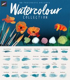 the watercolor collection is available for purchase