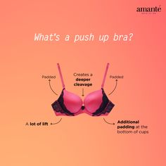 A push up bra does exactly what its name says. Is that all you are told? Here's a better guide. Shop here: http://bit.ly/1ONemPZ #pushupbra #lingerie Shopping Checklist, Measure Bra Size, Biology Facts, Bra Hacks, Instagram Feed Ideas Posts, Social Media Design Inspiration, Instagram Feed Ideas, Work Memes, Bra Types