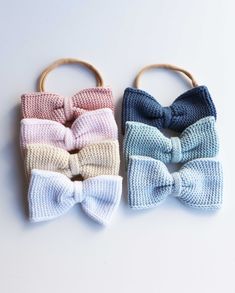 Introducing our Chic Knit Tuxedo Bow Headband for Babies: the perfect accessory to add a touch of charm to your little one's outfits. This knitted tuxedo bow, hand-sewn onto a soft headband in a light brown shade, ensures both comfort and style for your baby. - 100% cotton - Hair Bow: 4 inches (10 cm) W x 2 inches (5 cm) L - Available in 7 different colors This chic bow seamlessly combines with Mi Lucero brand knits, offering a coordinated and elegant look. Perfect for all ages, it’s an essential addition to your accessory collection. Pictures by Brooke Blane and Mi Lucero Knit Bow, Crown Party, Cotton Hair, Brown Shade, Soft Headbands, Velvet Hair, White Headband, Bow Holder, Brown Shades