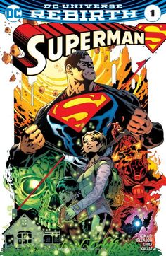 the cover to superman 1 is shown