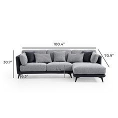 Palette Air Leather Sectional