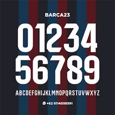 BARCA23 Tattoo Fonts For Men, Tattoo Types, Fonts With Numbers, Roman Numbers Tattoo, Fonts For Numbers, Tattoo Font For Men, Numbers Tattoo