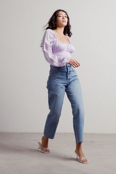 Nate Cowl Neck Bodysuit in Lavender - $10 | Tobi US Lavender Clothes, Lavender Outfits, Lavender Outfit, How To Have Style, Lavender Sweater, Burgundy Outfit, Lavender Aesthetic, Sweater Cropped, Senior Project