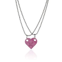 PRICES MAY VARY. 2 High Quality Chains - You will receive two high quality Puzzle heart necklaces, one 18" and one 20", perfect for all sizes. Each chain is also adjustable another 2" for finding that perfect fit for your Necklace Split able - stainless steel chain,choose to give one or both pieces made using new elements Beautiful couple puzzle choker necklaces for women. Personalize Pendant Necklace. They are good matching puzzle couples relationship necklaces. Perfect Gift - Great for an East Lego Necklace, Cute Love Heart, Puzzle Jewelry, Boys Jewelry, Couple Necklaces, Jewelry Model, Heart Shape Pendant, Creative Jewelry, Colourful Necklace