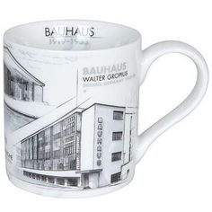 Bauhaus Architects Mug by Konitz Bauhaus School, Ludwig Mies Van Der Rohe, Walter Gropius, The Bauhaus, Iconic Buildings, Van Der Rohe, Design School, Mies Van Der Rohe, 100th Anniversary