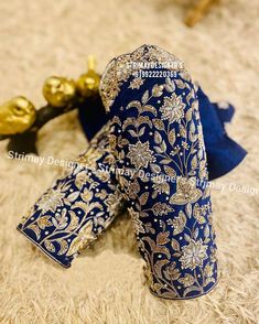 Saree Blouse Embroidery, Exclusive Blouse Designs, Maggam Blouse, Blue Blouse Designs, Handmade Blouse, Latest Bridal Blouse Designs, Traditional Blouse Designs, Latest Model Blouse Designs, Cutwork Blouse Designs