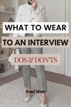 Wondering what to wear for a job interview? Not to worry, this guide will show you the dos and dont’s on getting that perfect interview outfit! Boho Interview Outfit, Women’s Interview Outfit Curvy, Nurse Practitioner Interview Outfit, Winter Interview Outfit Women, 2024 Interview Outfit Women, How To Dress For An Interview, Formal Attire For Interview, What To Wear For An Interview For Women, Job Interview Outfit For Women Winter