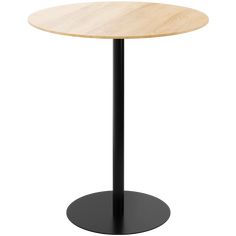 TON ROUND WOODEN HIGH TABLE EASY MIX & FIX 631 - DYKE & DEAN High Table, Wood Stain, Pedestal Table, Staining Wood, Wood Finish, Dean, Modern Furniture, Toner, Home Accessories