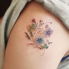 Dazzling Shamrock Tattoo Files Shamrock Tattoo For Women, Farm Tattoos For Women, Irish Flower Tattoo, Mastectomy Scar Tattoo, Shamrock Tattoo, Hard Tattoos, Shamrock Tattoos, Family Tattoo Designs, Literary Tattoos