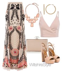 "BOHO DINNER" by wiltshirestyle on Polyvore featuring Temperley London, Kendra Scott, Juicy Couture, Judith Leiber and Aquazzura Date Night Outfit Ideas, Trendy Date Night Outfit, Night Outfit Ideas, 70s Outfits, Bff Outfits, Boho Chic Outfits, Temperley London, Judith Leiber, Closet Fashion