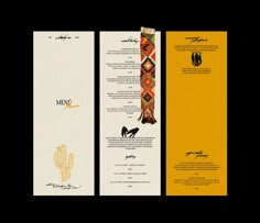 the menu design for mexican cuisine