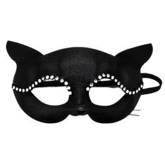 PRICES MAY VARY. Material: Cat Lace Eye Mask is made of PVC. The rhinestone decoration on the mask adds an elegant and mysterious feeling Size: The mask size is 7.5 * 3.5 inches. The masks have tie strings in back to fit any age and to ensure your mask will stay in place. Design: Cat face masquerade mask is perfect for fancy dress party, masquerade, carnival, Christmas, Easter, Halloween or any other party. Use occasions: Halloween, masquerade, day of the dead, costume party Package includes: 1 Cat Masquerade Mask, Lace Eye Mask, Masquerade Ball Party, Face Lace, Mascaras Halloween, Cat Cosplay, Fox Mask, Cat Face Mask, Mask Masquerade