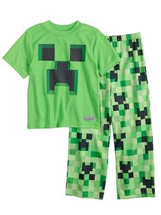 sewing patterns for baby boy Wallets For Boys, Creeper Minecraft, Minecraft Decorations, Emo Fashion, Boys Pajamas, Swaggy Outfits, Pajama Sets, Creepers