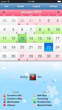 the calendar app is open and ready to be used for iphone or ipod users,