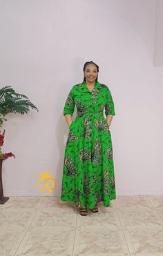 A maxi African print dress for all occasions. It has buttons at the front and its fully lined. Other fabric options available. Please note that measurements in the size guide are general US measurements.  I would be please if you send me your measurement of the following. Shoulder to shoulder Bust (Around the bust under the arm) Waist Hips (Around the widest part of your hip) Length (From your shoulder to how long you want the dress) Shipping: We ship Via DHL 3 to 5 working days. Please start an Gown Ankara, African Maxi Dress, African Gowns, Maxi Dress Designs, Ankara Dress Styles, African Prom Dresses, Classic Dresses, African Maxi Dresses, Dress African