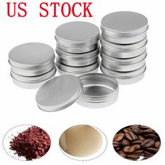 Click Here to New Arrivals Christmas Gifts New Arrival Hot Sale Girl's Boy's Baby&Toddler's Costume&Cosplay Lady&Women's Home&Gardens Sporting Goods Musical Instruments 30/10 Cosmetic Empty Jar Pot Cream Lip Balm Bottle Box Container Tin Case w/Lid Price for all: 6.94 Buy It Now 30Pcs Small Screw Round Lip Metal Tin Storage Jar Balm Containers&Lids Screw Top                                   Set Include: 10/30 Pack Metal Containers Condition: Brand New Material: Aluminum Color: Sliver(as picture Lip Balm Tin, Aluminium Box, Can Storage, Metal Containers, Round Storage, Tin Containers, Lid Storage, Can Organizer, Storage Jar