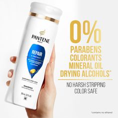 HARD WORKING, LONG LASTING Your haircare should work as hard as you do. Pantene PRO-V Repair & Protect Shampoo + Conditioner Dual Pack cleanses and nourishes damaged hair to remove dirt and impurities while helping to protect your hair from future damage. This formula is safe for colored hair and crafted with protective anti-oxidants and pH balancers to leave you with strong and healthy strands. This Pantene PRO-V Repair & Protect Shampoo + Conditioner Dual Pack is designed to be used with other Clean Shampoo, Hair Cleanser, Anti Oxidants, Cleansing Shampoo, Hair Cleanse, Hydrate Hair, Colored Hair, Treated Hair, Nourishing Hair